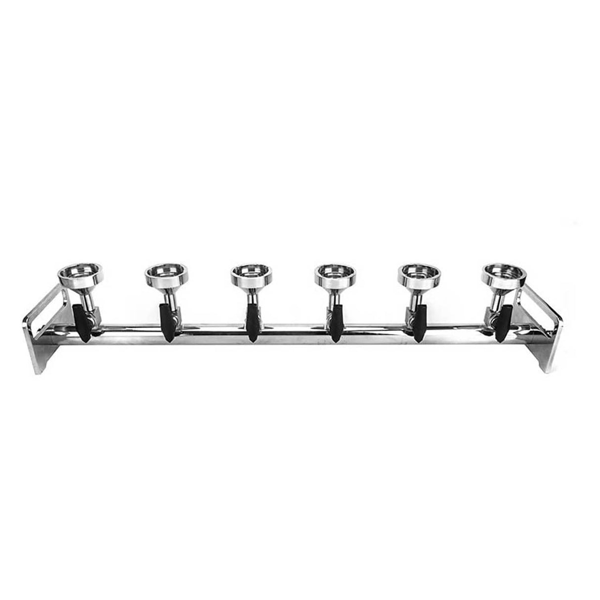 Wiggens WI-0316 BioVac633 - Juego de 6 vasos de filtro de acero inoxidable (6 unidades, capacidad de 100 ml)