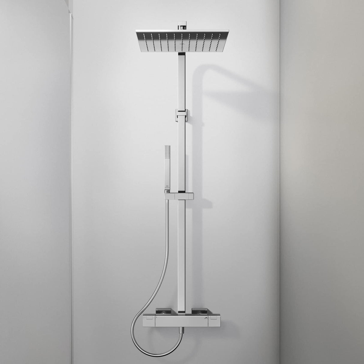 Ideal Standard A7542AA Sistema de Ducha, Cromo, 300 x 300mm