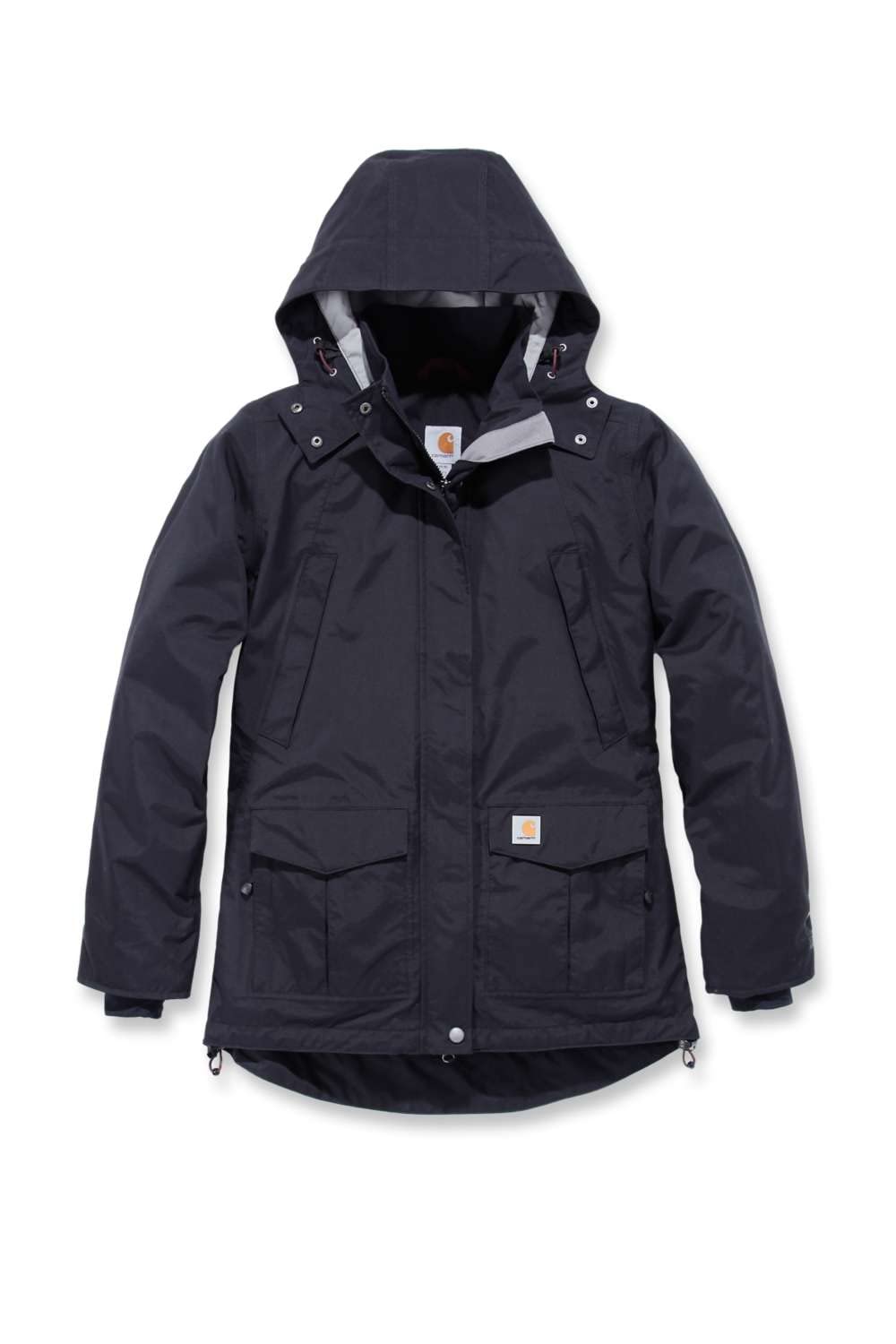 Carhartt Chaqueta Storm Defender gruesa, Relaxed Fit Para Mujer, Negro, M