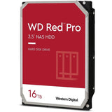 WD Red Pro 16TB NAS Disco Duro Interno 3,5" – 7200 RPM Clase, SATA 6Gb/s, CMR, 512MB Caché