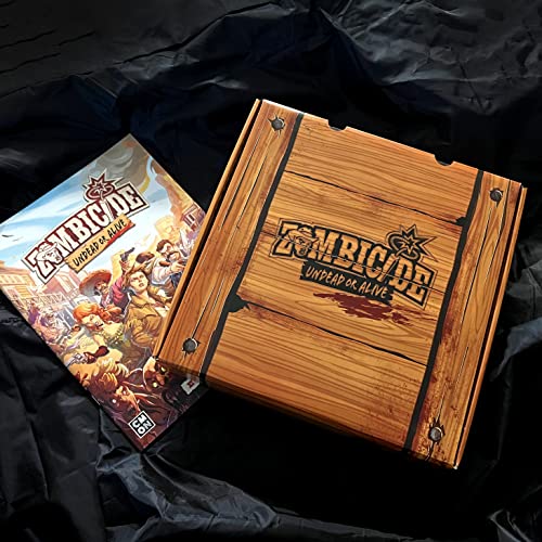 Asmodee - Zombicide: Undead or Alive - Juego de Mesa Colaborativo, 1-6 Jugadores, 14+ Años, Edición en Italiano