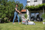 IKRA cortacésped eléctrico IERM 2043 T, 2000W, 5 posiciones de ajuste de altura de corte 30-75mm, ancho de corte 43cm