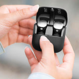 Hama | Auriculares Bluetooth (Control táctil, Resistente a Salpicaduras IPX5, Comandos de Voz, Batería Duradera) Color Negro