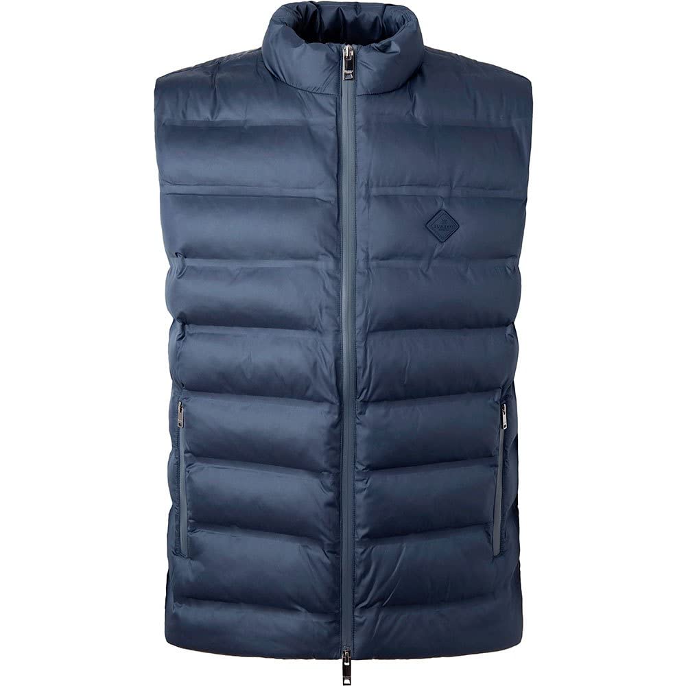 Hackett London LW Gilet Chaqueta, Azul Marino, M para Hombre