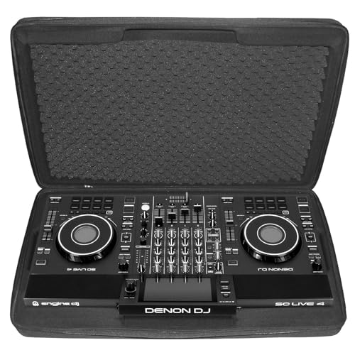 UDG Creator Denon - Carcasa rígida para DJ SC Live 4, Color Negro