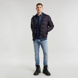 G-STAR Para Hombre Chaqueta Meefic Quilted, Negro (dk black D25369-B958-6484), L