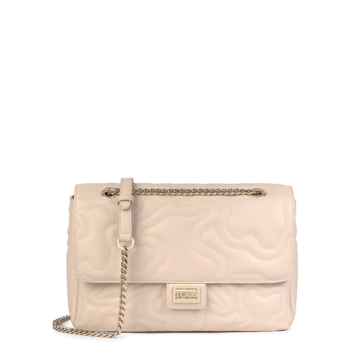Tous 2001576943, Bolso Bandolera Solapa Kaos Dream Beige, Mediana Women's, One Size