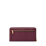 Fossil Logan, Accesorio de Viaje-Billetera Plegable para Mujer, Purple, X-Small
