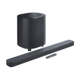 JBL Bar 500 MK2, Barra de Sonido Bluetooth 5.1 para TV con subwoofer de 10", Sonido Envolvente Dolby Atmos, HDMI eARC, Wi-Fi, vídeo 4K, PureVoice 2.0 y MultiBeam 3.0, Negro