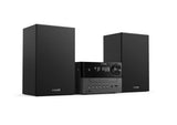 Philips Micro Music System with Bluetooth/HiFi System, Dab+, FM Radio, USB, CD Player, MP3, Bass-Reflex Speakers, Digital Sound Control, 18 W Audio TAM3505/12