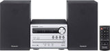 Panasonic SC-PM250 - Microcadena de 20 W (2 x 10 W, Am, FM, USB, MP3, Bluetooth), Plateado [Versión Importada]