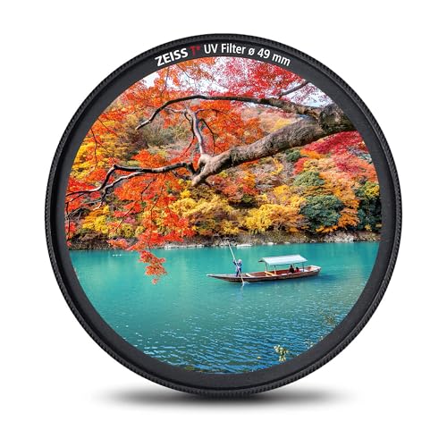 Carl Zeiss 1856-325 T - Filtro UV Circular (82 mm), Color Negro