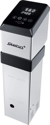 Steba sous-vide cooker, calienta 30 litros a 56°C en aprox. 45 minutos, uso móvil para todas las ollas a partir de 15 cm de profundidad, fácil limpieza. SV 120 PROFESIONAL.