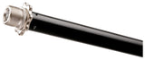 Pronomic MS-100 Soporte de Micrófono con Base Plana - Soporte para Micrófono - Base Plana - Altura: 88-158 cm - Peso: 3,4 kg - negro