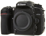 Nikkon D7500 - Cámara réflex digital de 20.9 Mp (pantalla LCD 3.2", 4K/UHD, SnapBridge, Bluetooth, Wifi), color negro - solo cuerpo