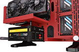 Thermaltake Core P3 TG - Caja de PC (Mid Tower, Wallmount, LCS Ready) Color Rojo