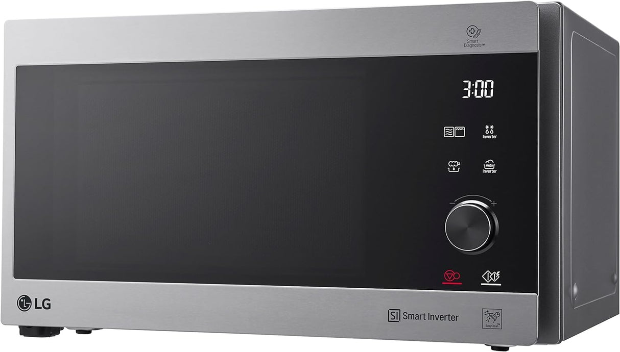 LG MH6565CPS Sobre el rango - Microondas (Sobre el rango, Microondas combinado, 25 L, 1000 W, Tocar, Plata, Acero inoxidable)