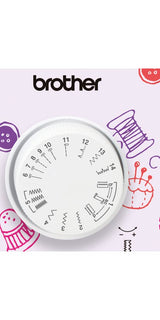 Brother Máquina de Coser, Blanco, Rosa, 40 x 15 x 31 cm