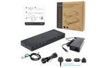 I-Tec Docking - Estación USB -A/-C TB Dual Dock Dual Display Dock PD 100W