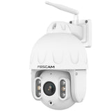 Foscam SD8P WLAN ?berwachungskamera Wei? 8MP (3840x2160), Dualband-WLAN, Schwenk- und Neigefunktion, 4x optischer Zoom (SD8P-W)