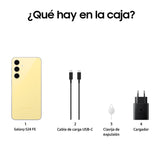 Samsung Galaxy S24+ y Cargador 45W, Móvil con IA, Smartphone Android, 12GB RAM Más Rápida, 256GB Almacenamiento, Cámara 50MP, Gran Pantalla, Batería Larga Duración, Gris Marble (Versión Española)