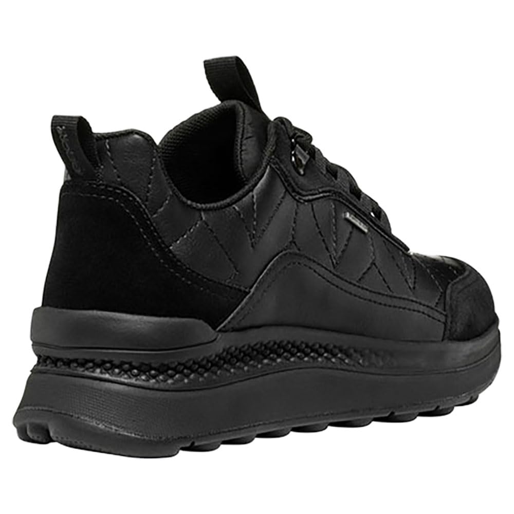 Geox D Spherica Actif X2, Zapatillas Mujer, Black, 36 EU
