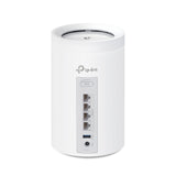 TP-Link Deco BE65(2-Pack) Wi-Fi 7 Mesh WLAN Set (Paquete de 3), Tribanda 5760 Mbit/s (6 GHz) + 2880 Mbit/s (5 GHz) + 574 Mbit/s (2,4 GHz), 6 transmisiones, 4 Puertos 2,5G, 1 USB 3.0
