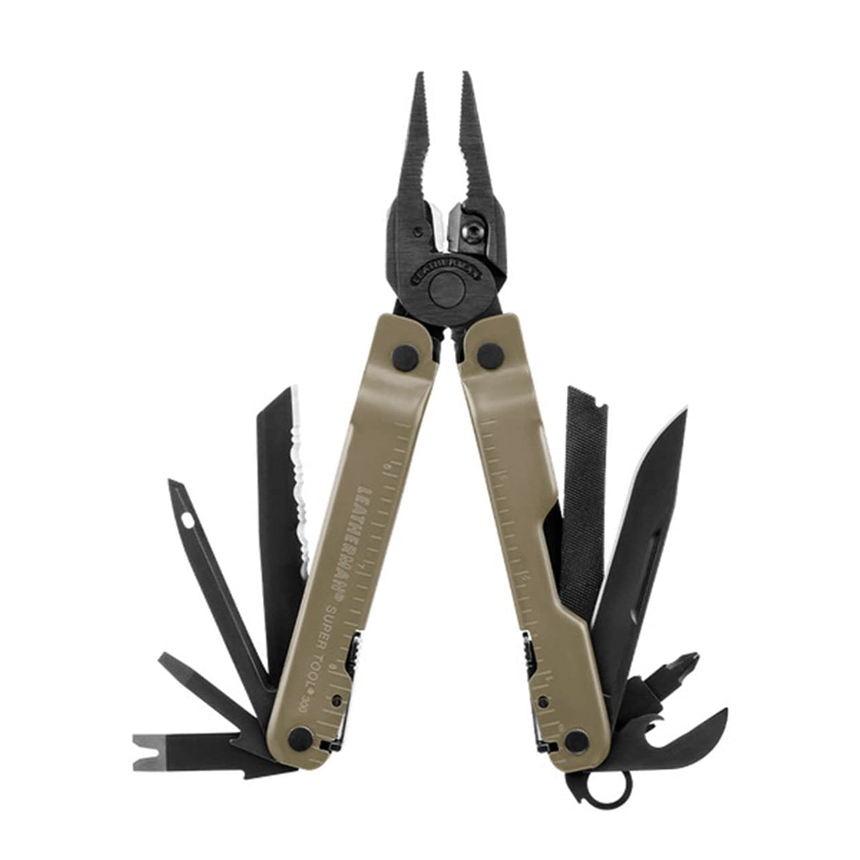 Super Tool 300M color coyote, funda Molle, caja cartón
