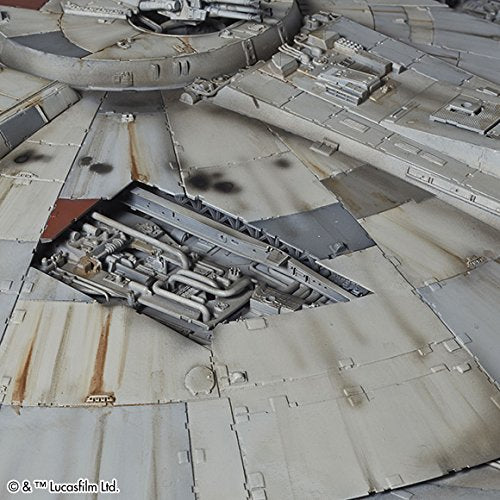 Star Wars Perfect Grade Millennium Falcon 1/72 Scale Plastic Kit Modelo