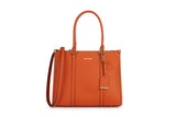 Geox D Clarissy A, Bolsa Mujeres, Naranja