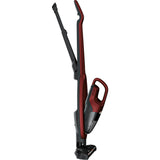 AEG QX7-1ULTAN Aspiradora Sin Cable, 21,6 V, Autonomía de 50 min, 2 Velocidades, Tecnología Cyclonic, Filtración de 5 Pasos, Depósito de 0,3 L, 4 Accesorios, Rojo Metalizado