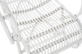 Mecesdora de Ratan Blanca 75x85x85 cm