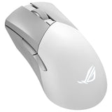 ASUS ROG Gladius III Wireless AimPoint - Ratón Gaming (Conectividad Triple 2.4GHz, Bluetooth, USB, 36000 dpi, 6 Botones programables, ROG SpeedNova, interruptores Intercambiables, Paracord), Blanco