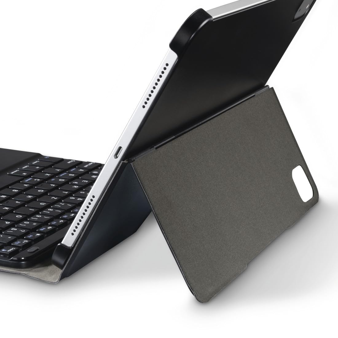 Hama Funda con Teclado para iPad Air de 13" 2024 (Teclado Bluetooth con Panel táctil, función Atril, Funda magnética, Funda para Tablet para Apple iPad Air de 13 Pulgadas, Teclado extraíble), Color
