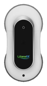 Lifenaxx LX-055, Robot limpiacristales avanzado, limpiacristales eléctrico con 2 boquillas de pulverización, Alta Potencia de succión (2800 PA), depósito de Agua Grande de 70 ml, Mando a Distancia