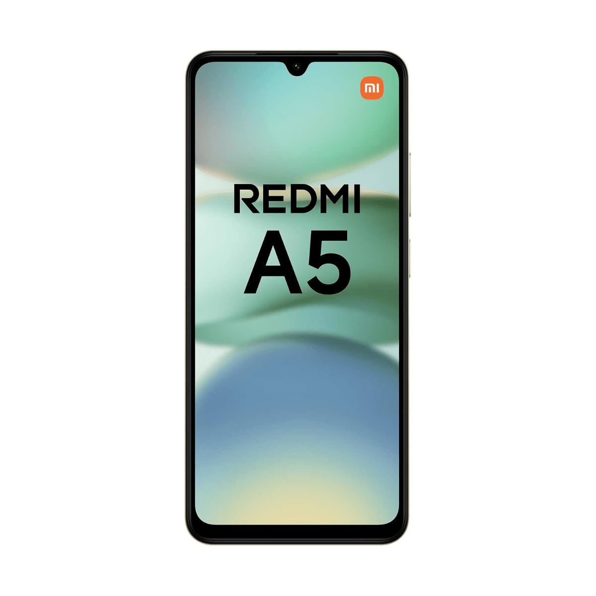 XIAOMI Redmi A5 - Smartphone de 4+128GB, Pantalla inmersiva de 6,88" 120 Hz, Potente procesador Octa Core, Cámara Dual AI de 32 MP, 5100 mAh, Cargador no Incluido, Dorado (Versión ES)