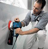 Bosch Professional lijadora excéntrica GEX 34-150 (incl. ⌀ plato de lijado 150 mm, disco de lijado C470 para madera, adaptador para aspiración, bolsa de papel para polvo)