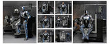 NECA- Ultimate Robocop Battle Damaged W/Chair Estatuas, Multicolor (81787)