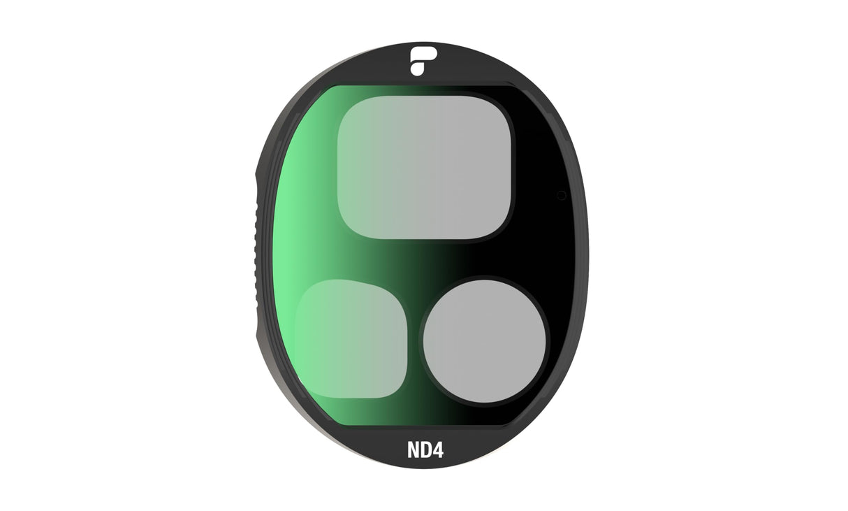 PolarPro - dji Mavic 4 Pro - Shutter ND Filter Collection - Filter 3-Pack - ND4, ND16, ND64 - Fully Compatible with Mavic 4 Pro Gimbal and Optics