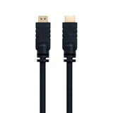 Blendend Cable HDMI V1.4 Repetidor A/M-A/M 20m, alta velocidad y HEC, ideal para conexión de dispositivos multimedia y streaming.