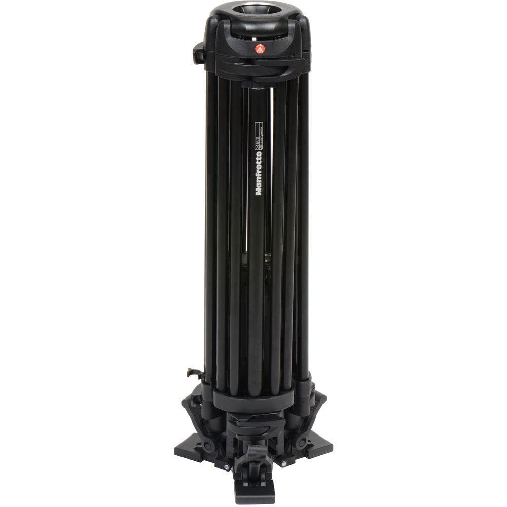 Manfrotto MVH502A - Trípode completo, negro - con 546GB-1
