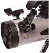 Celestron 22453 StarSense Explore LT127AZ Telescopio Reflector newtoniano con tecnología para Smartphone - con 2 oculares, 2 Lentes de Barlow, Acoplamiento para teléfono y trípode Ajustable, Plateado