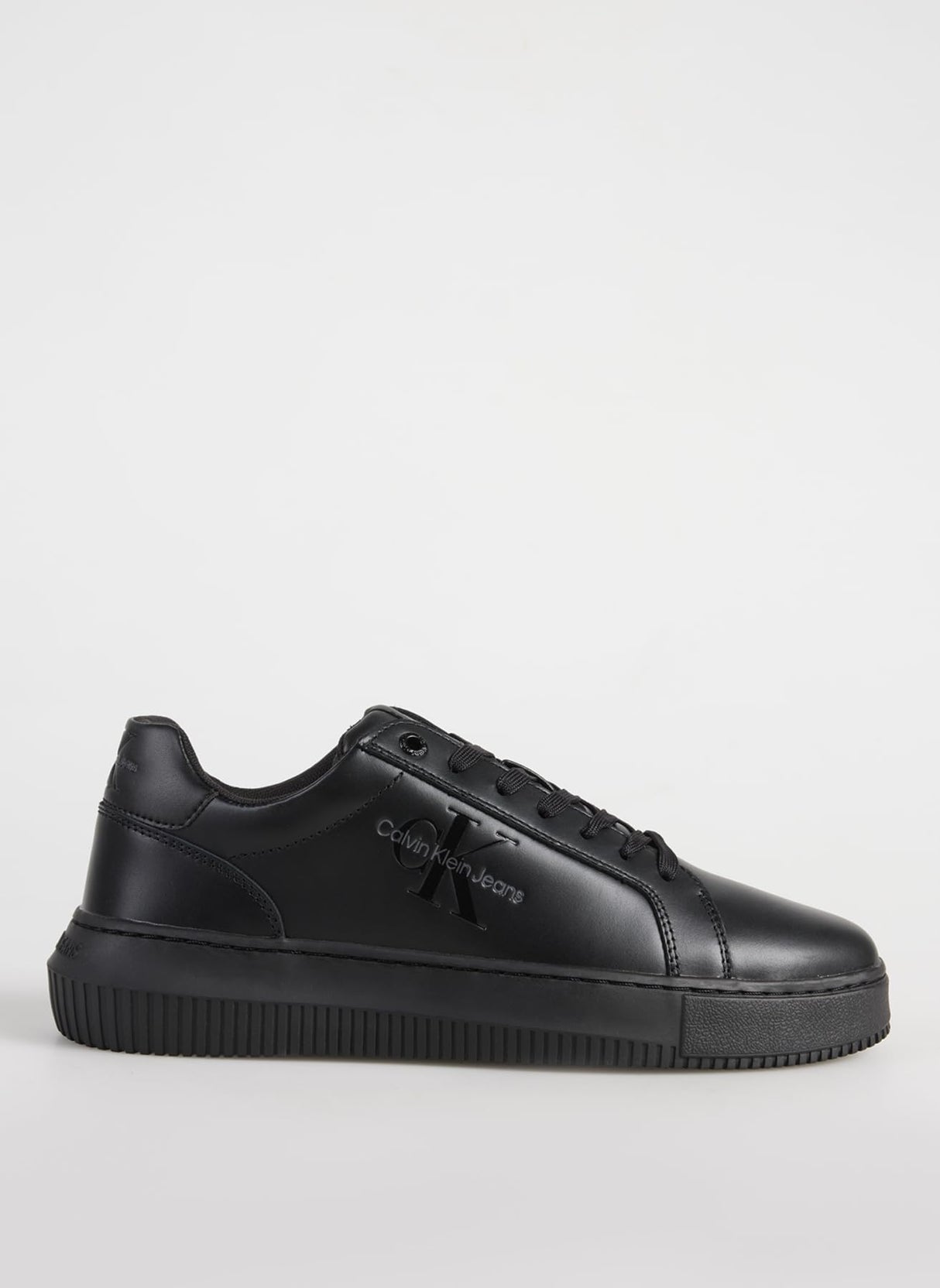 Calvin Klein Sneaker con Suela Cupsole Hombre Chunky Low Calzado, Negro (Triple Black), 43 EU