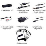 Receptor y transmisor de audio - Marmitek BoomBoom 100 - Bluetooth - 2 en 1 - AAC, aptX y aptX de baja latencia - Entradas y salidas digitales y analógicas - Modo fiesta multipar-Conecta 2 auriculares