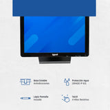 iggual Monitor Táctil de 15" - Compat Aplicaciones TPV- Panel Resistivo 75Hz TFT LCD (4:3)- SO: Wind XP hasta 11,MS-Dos, Linux- VESA 75x75mm- USB-A + VGA+HDMI, 1.024x768 XGA (349x274x69) MTL15C
