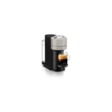 KRUPS Vertuo Next YY4298FD Cafetera exprés para cápsulas Nespresso, 5 tamaños de taza, 1,1 litros, color gris claro