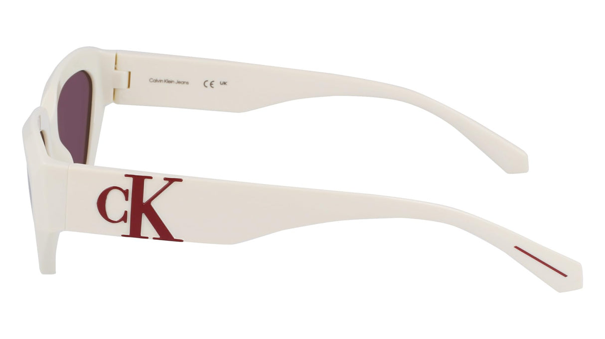 CALVIN KLEIN JEANS CKJ23652S Gafas, Ivory, 54/19/145 Unisex Adultos