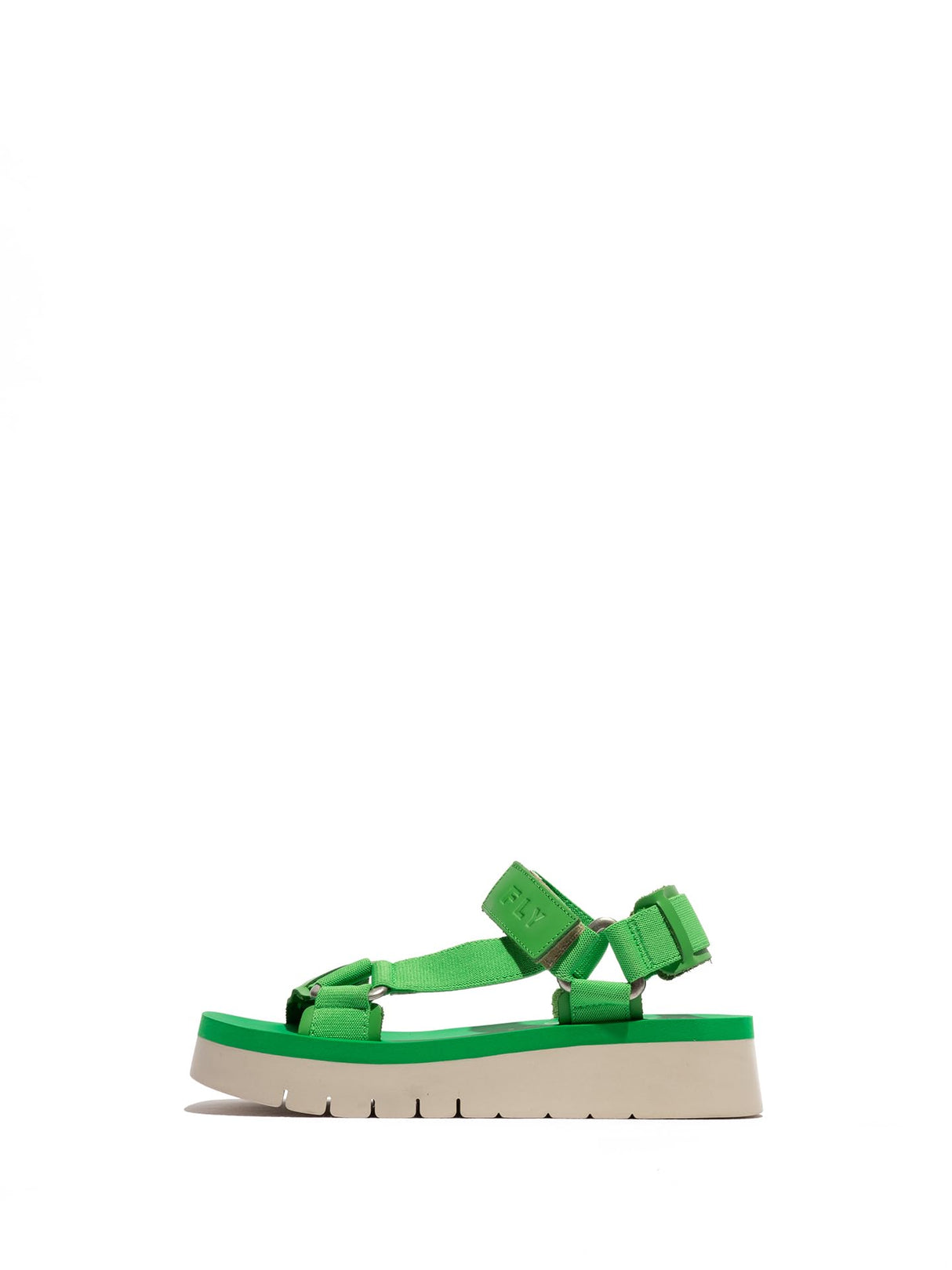 Fly London SEZI247FLY, Sandalias Mujer, Bright Green, 42 EU