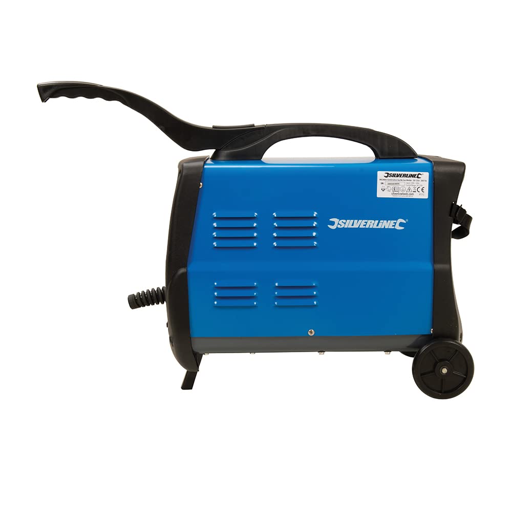 Silverline 380736 MIG/mag Combinación Soldador de Gas 30-135A
