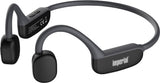 Imperial BluTC Active 2 - Auriculares con Sonido óseo (conducción ósea, Bluetooth 5.3, Memoria de 32 GB, 11 Horas de reproducción, Resistentes al Sudor), Color Negro